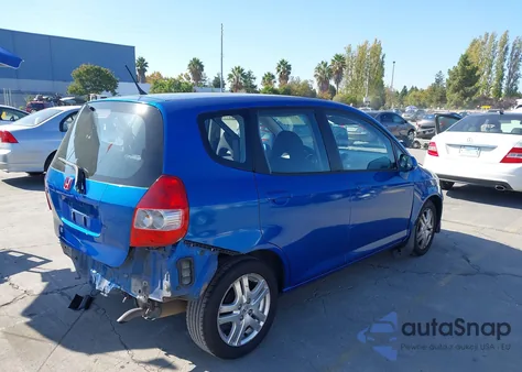 2008 Honda Fit из США, поврежденный, VIN JHMGD38458S017791